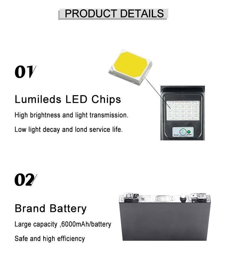 Outdoor 200W Solar Street Light LED Aluminum Waterproof Industrial Grade