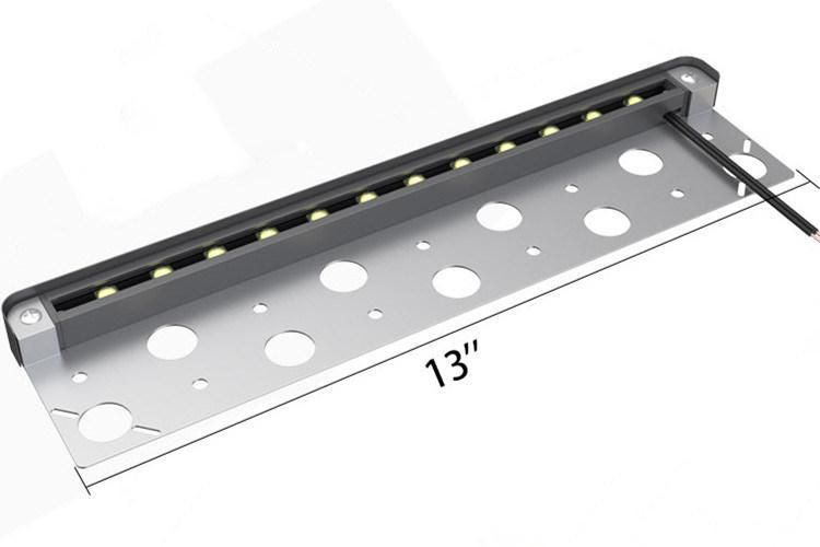 Lt2702c 2.5W 240lm 13 Inch IP65 Waterproof Stainless Steel & Cast Aluminium LED Hardscape Light for Garden Step Lighting