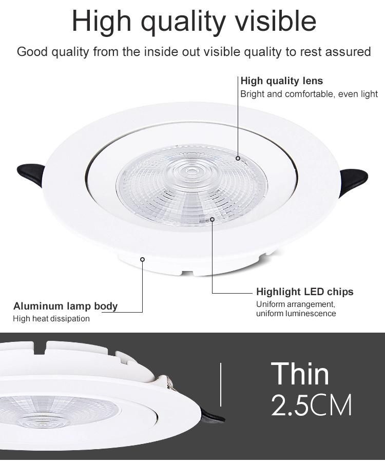 10W LED Spotlight Commercial LED Focus Light