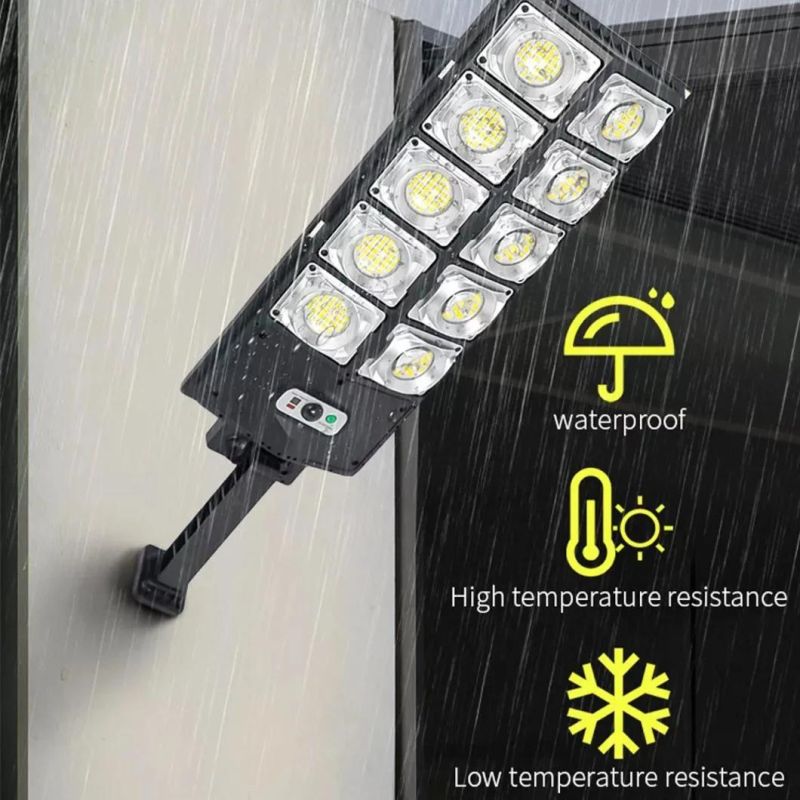 Super Bright Solar Street Light Wireless Motion Sensor Waterproof Floodlight Outdoor Garden Lamp with Remote Control