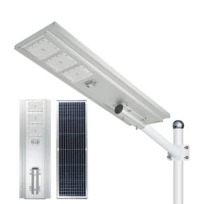 Integrated Solar Panel LED Street Light for Residential Parking Lot