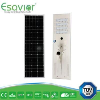 Esavior 80W All in One/Integrated LED Solar Street Lights PT Series for Public Lighting with TUV/Rosh/CE Certificate