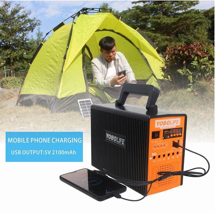 Yobolife Outdoor Solar Power System with Music Player