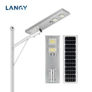 Langy Official Outdoor Aluminum Radar Sensor Motion All in One Solar Light 200W