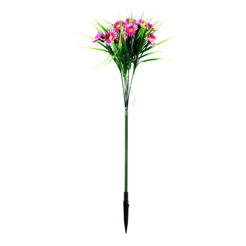 LED Daisy Flower Stake for Outdoor Garden Patio Pathway Porch Backyard Esg16594