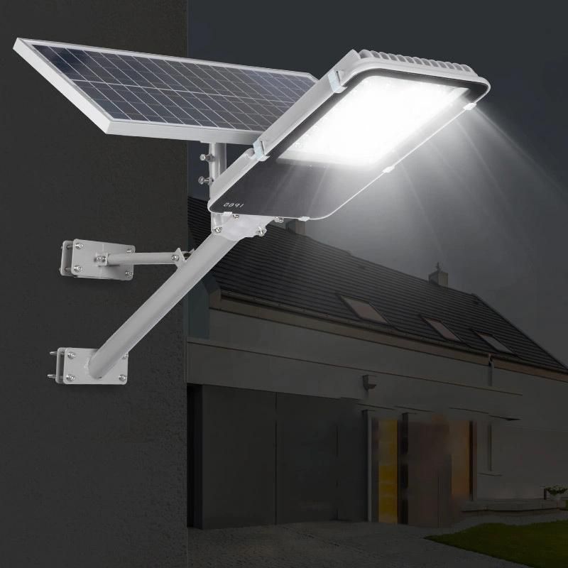 100W Motion Sensor Solar LED Flood Light 60W Outdoor Street Lamp Pole Light