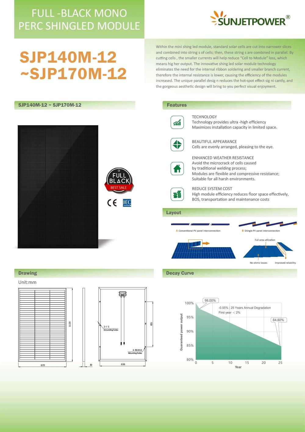 Solar Battery Remote Operated Warm White 40W LED Solar Light Solar Street Light