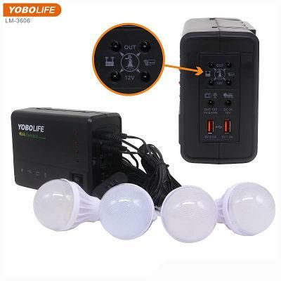 Solar Power System for Home Lighting