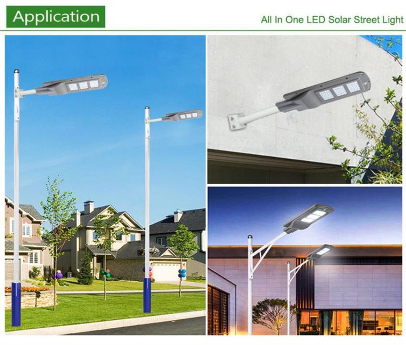 RoHS Certified 40W High-Brightness Integrated Solar LED Street Light