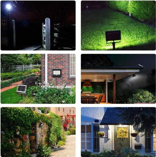 Road Lighting 25watt 40watt 60watt 100W IP67 Home Solar LED Flood Light Garden