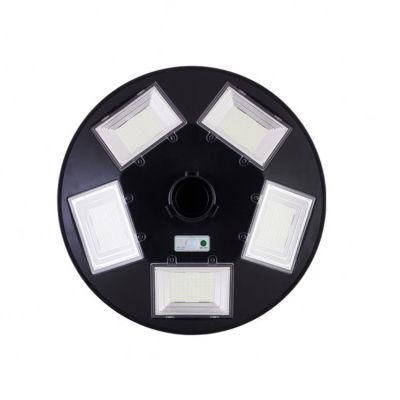 Split Round UFO COB Solar Street Light Pole Solar LED