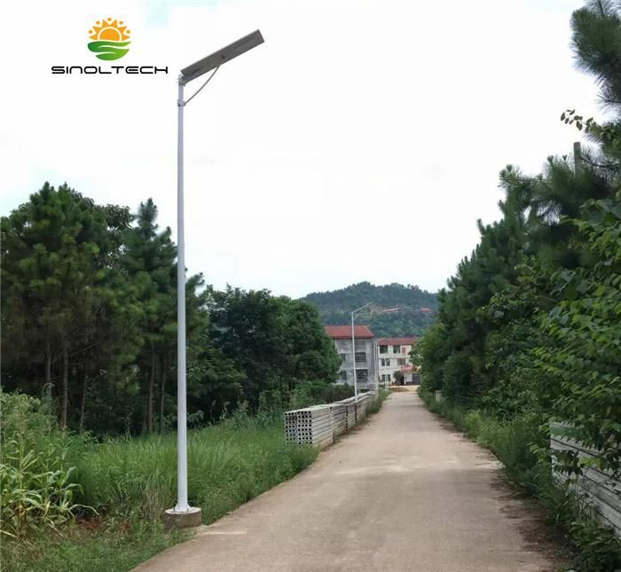 All in One Design 18W Solar LED Street Light with Lithium Ion Battery (SNSTY-218)