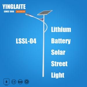 Good Performance 5m Pole 30W Lithium Battery Solar LED Street Light
