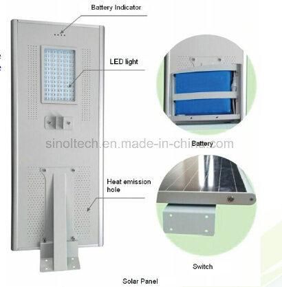 110W Integrated Solar Street Light