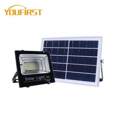 Hot Sell Outdoor Aluminum Energy Saving Reflector 60W 100W 200W 300W Solar LED Floodlight