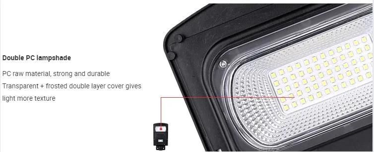 Bspro IP65 Waterproof ABS Road Light Outdoor Solar Street Lamp