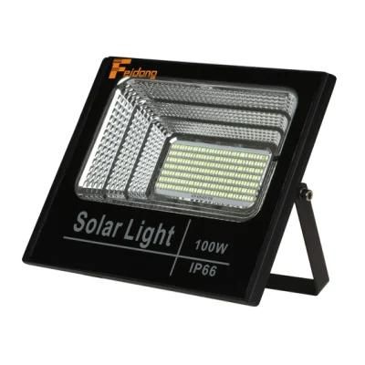 Rechargeable Outdoor 25W 40W 60W 100W 200W Solar LED Flood Light