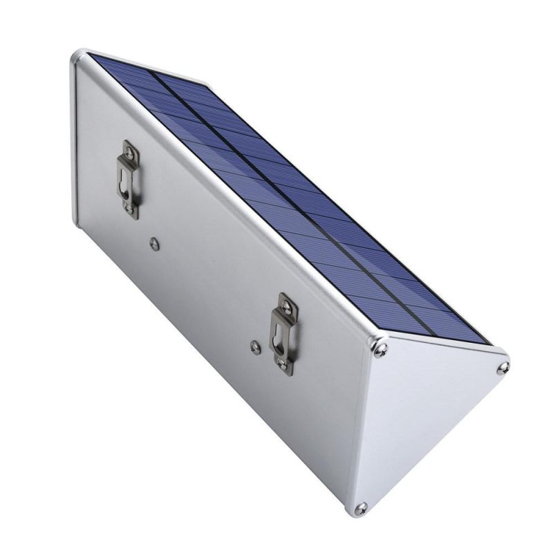 Aluminum Alloy Park Outside Solar LED Wall Lamp