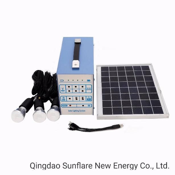 20W/18V Solar Lighting  System with 12V/9ah   Lead-Acid Battery