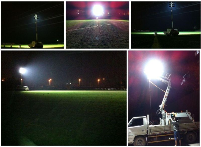 Portable Electronic Controlled Hydraulic Mobile Light Tower