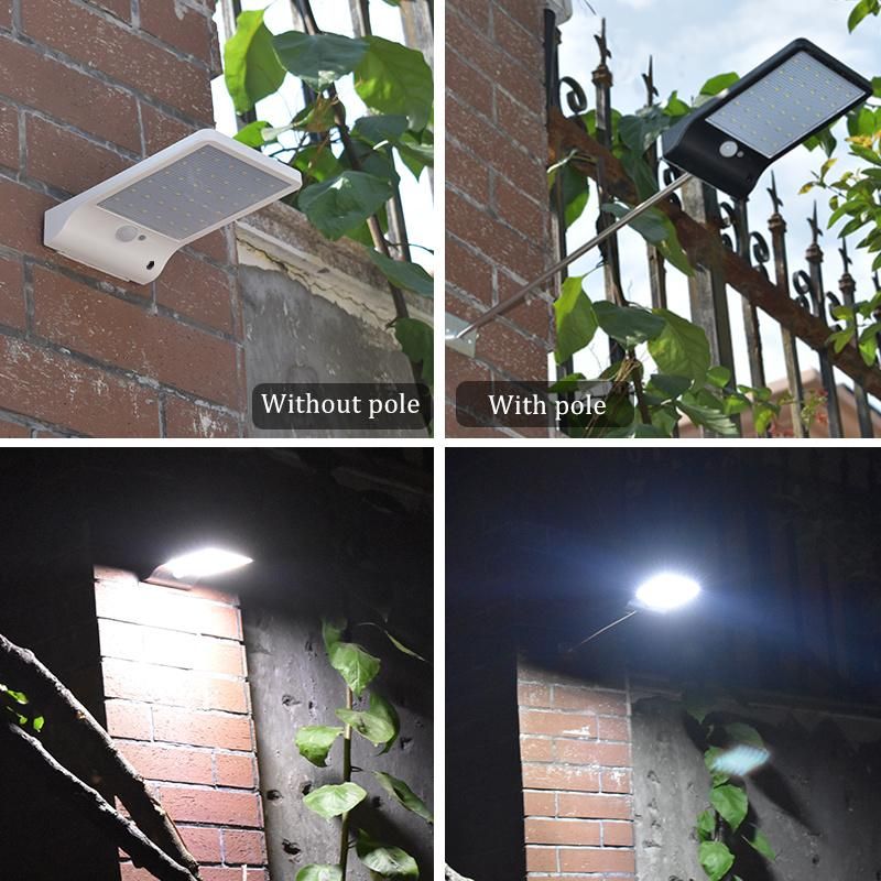 Color Adjustable 48 LEDs Solar Light with Controller