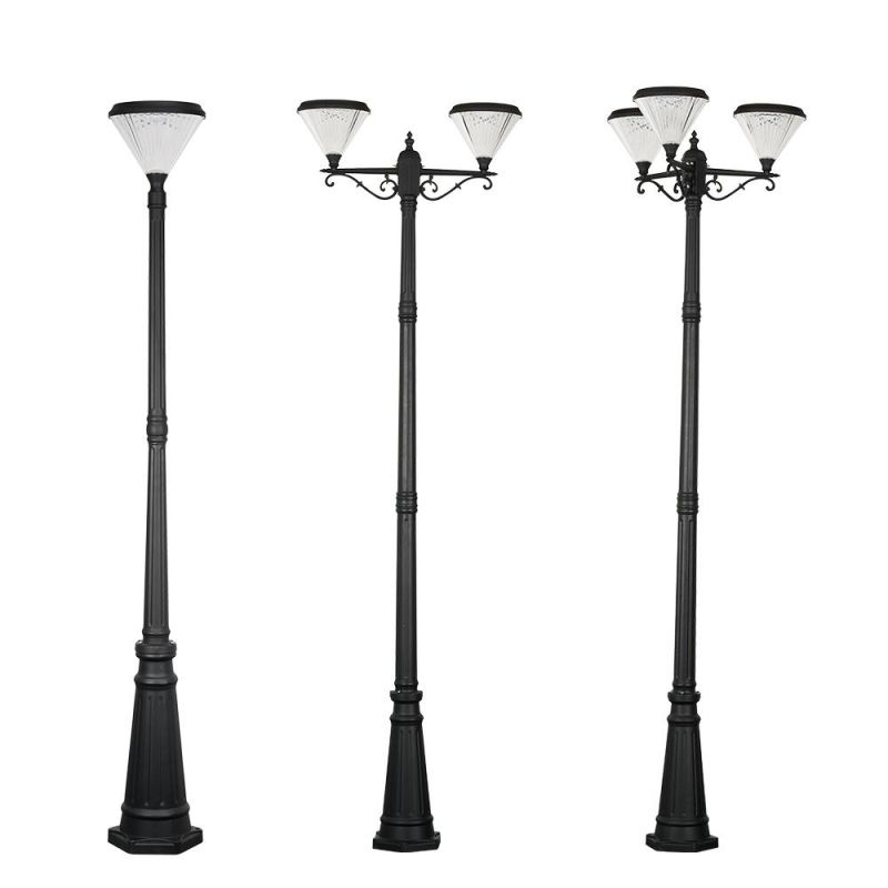 Solar Power LED Light Solar Outdoor Lamp LED Lawn Stainless Steel Stake Light for Garden