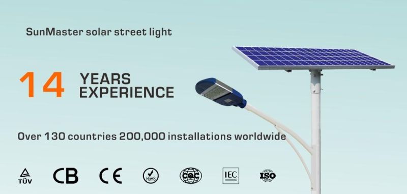 Highway Hybrid All in Industrial Aluminum Integr Intelligent Intregated Iot Solar Street Light