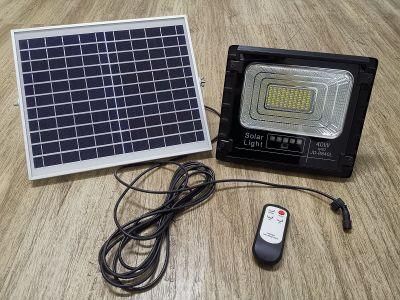 Newskypower CE RoHS IP67 Wall Garden Outdoor Solar Flood Light LED Lamp with Remote Control