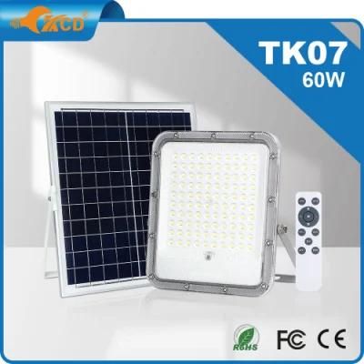 New Design High Power Aluminum Outdoor Waterproof IP65 50W LED Solar Powered Flood Lights