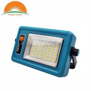 Big Capacity Buil-in Battery Portable Solar Garden Light with USB Charger