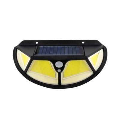 Amazon Hot Sale High Quality Solar Wall Lights IP67 Exterior Landscape Garden Gate Luces Solares Waterproof LED Solar Lamp