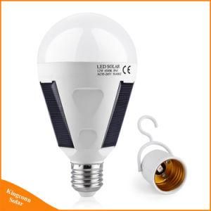 Hanging LED Solar Lamp 7W LED Bulb E27 85-265V Rechargeable for Outdoor Hiking Camping Tent Fishing Lighting