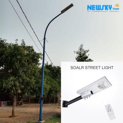 100W 200W 300W High Brightness Residential Garden Aluminum Solar Panel Streeet Light