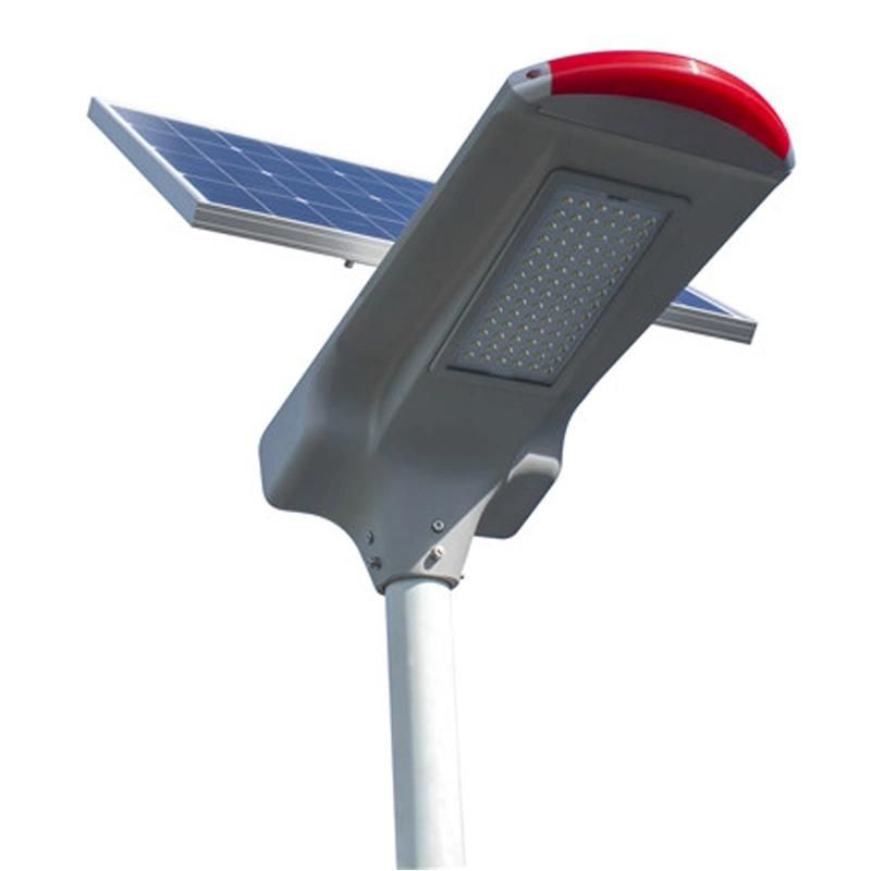 60W Garden Pole Mounted Split Solar Panel Street Light