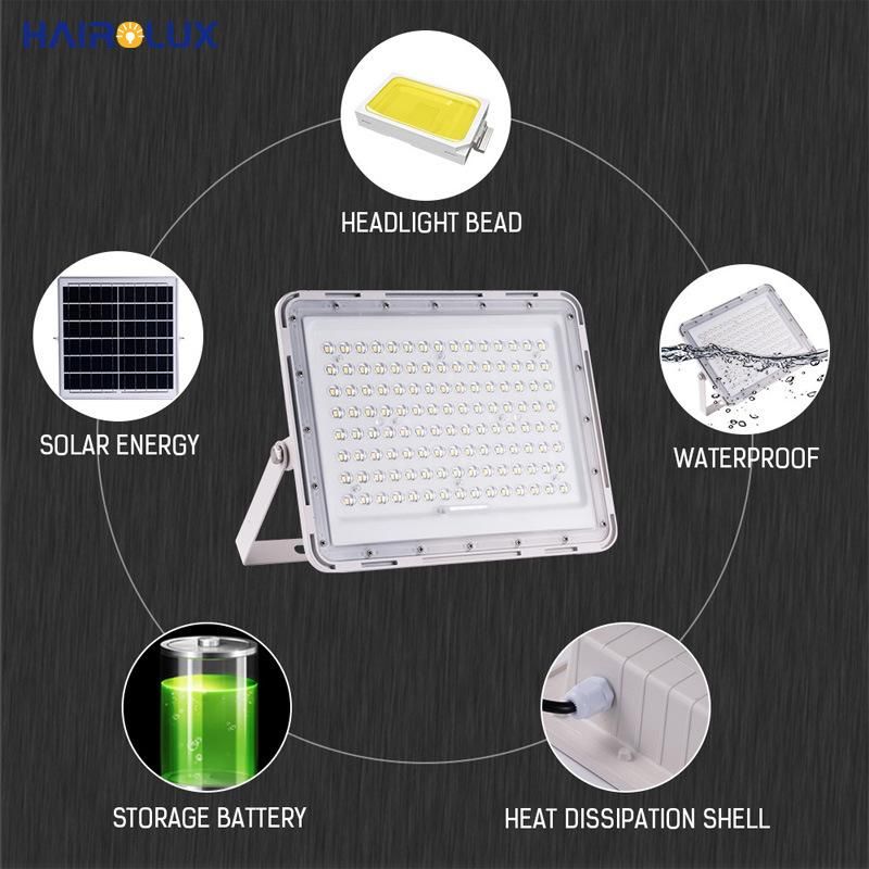 High Quality Ultra Bright Outdoor Factory Price IP65 Energy Saving SMD Waterproof Solar Flood Lights