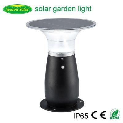 New LED Lighting Garden Gate Outdoor Solar Light Fence Post Cap Light with Warm+White LED Lighting