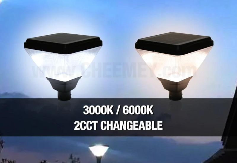 Lithium Battery LED Solar Garden Light for Outdoor Projects