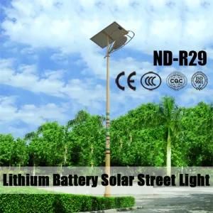 60W Solar LED Street Light with Ce RoHS 120lm/W