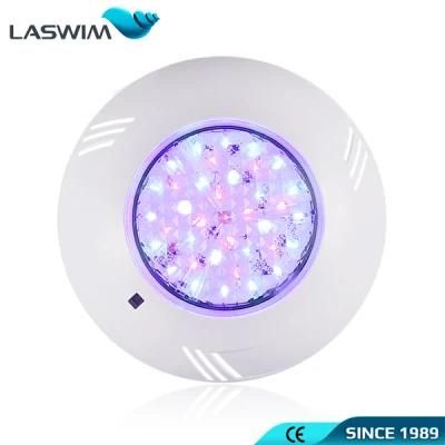 AC12V LED Swimming Pool Light Plastic Flat LED Underwater Light