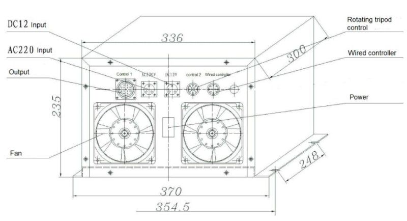 Senken Pneumatic Headlight Miners High Light Tower Special Light