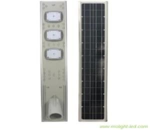 Aluminium Alloy 50W Solar Street Light All-in-One Samsung Chips