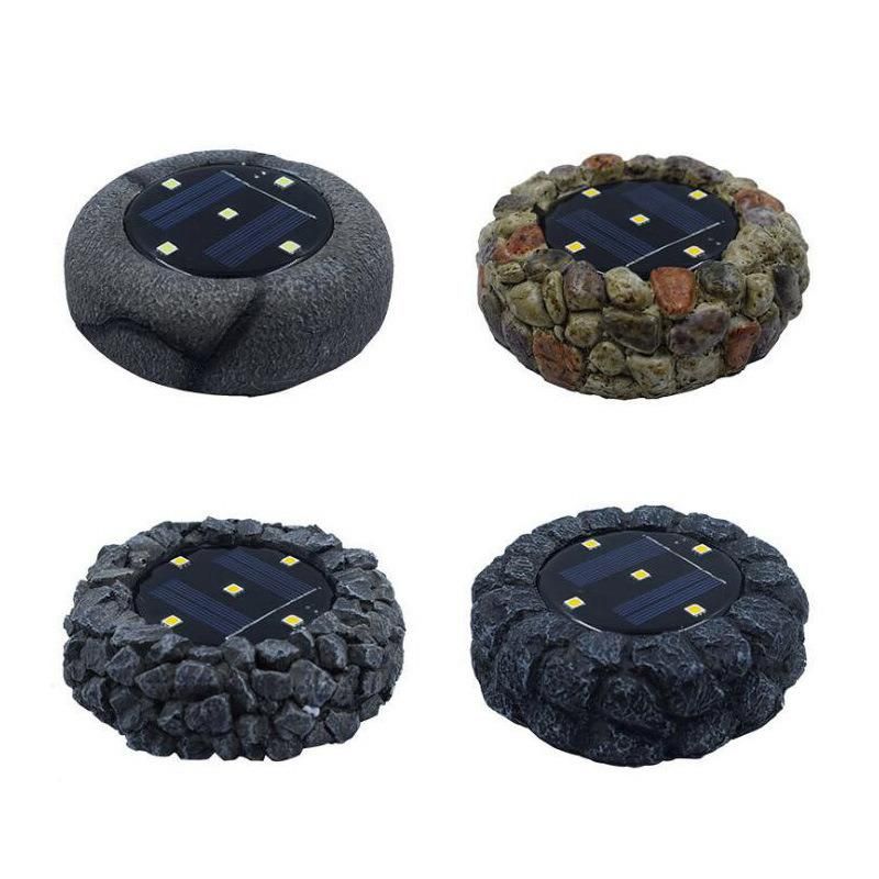 Solar Outdoor Rock Garden Lights, LED Design for Gardens, Pathways and Patios Esg11900