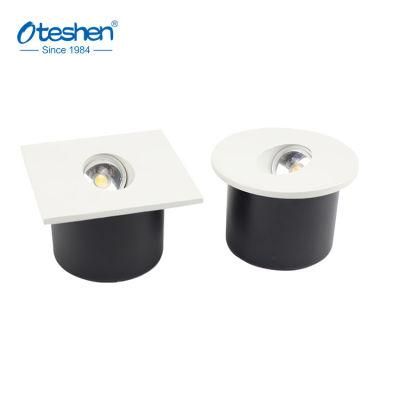 Modern IP20 Wall LED Recessed Lamp Mini Light