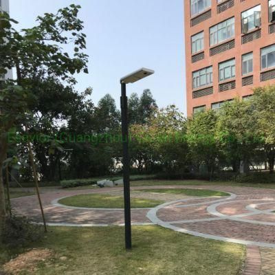 Hot Selling 15W 1500lm Outdoor Garden All in One Solar LED Street Light for Rural Village Lighting