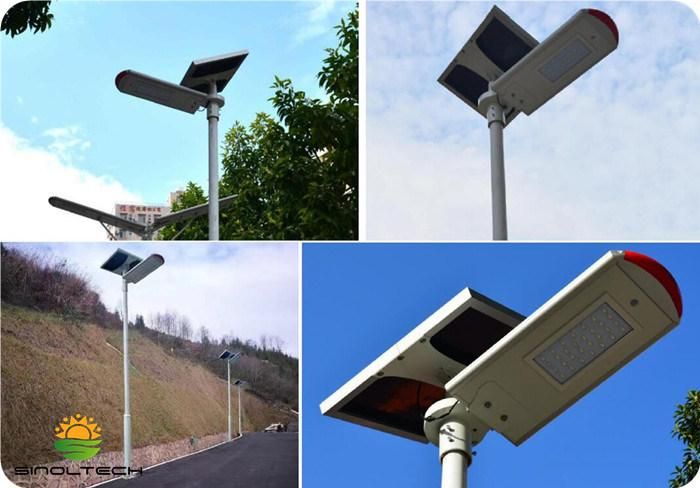 All in 1 Design 80W Solar LED Fixture for Outdoor Lighting with Bluetooth APP (SNSTY-280)