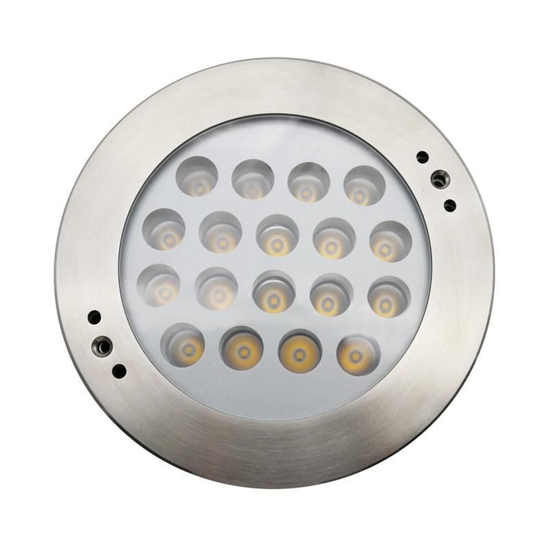 304 or 316 Stainless Steel RGB18W DC24V LED Swimming Pool Light