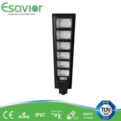 180W Main Road Highway and Outdoor Lighting All-in-One Integrated Solar Street Light for with Motion Sensor IP67