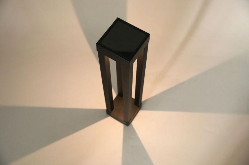 Stainless Steel Modern Solar Bollard Garden Light