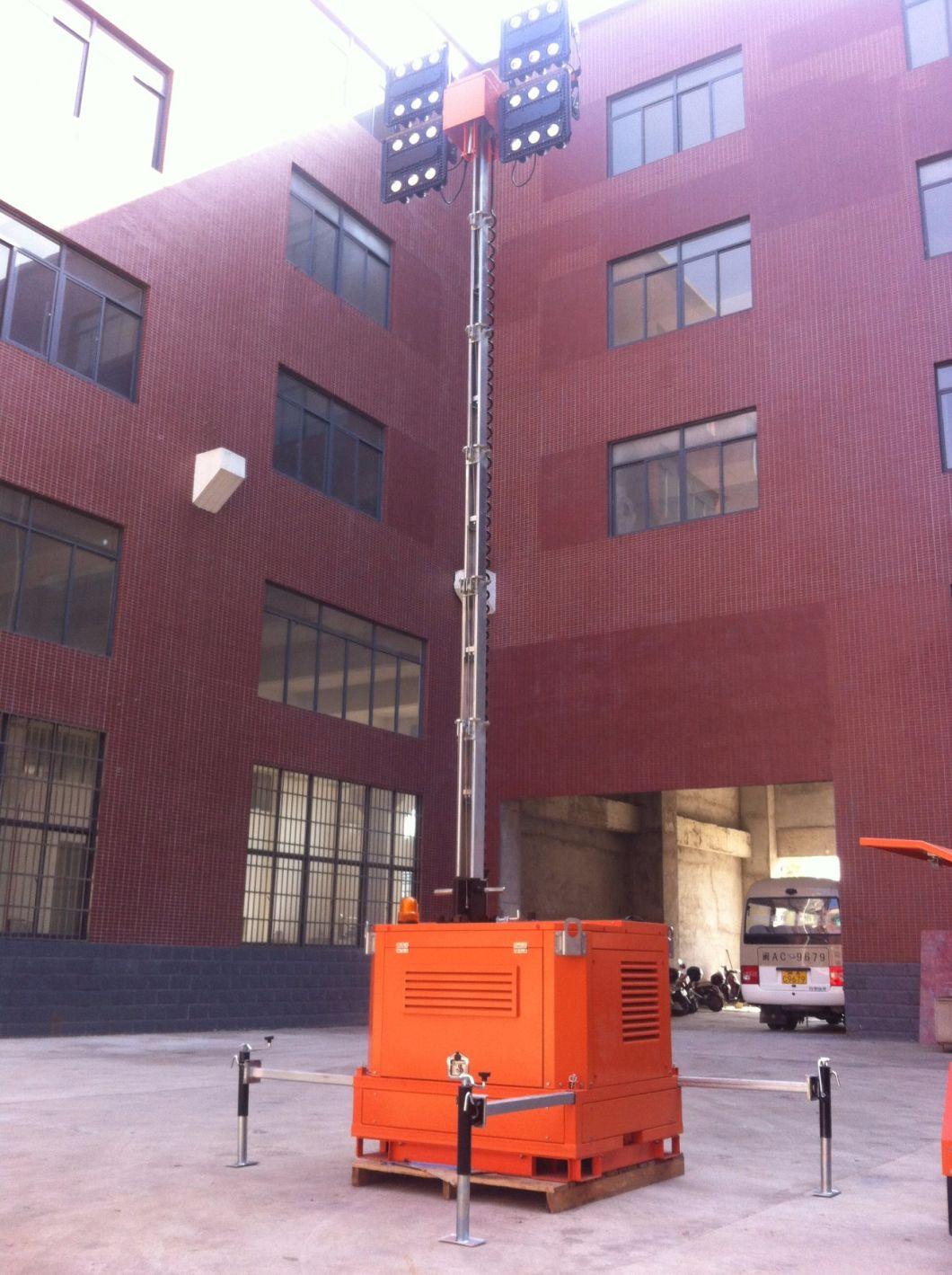 Construction Balloon Lights High Mast Mobile Lighting Tower