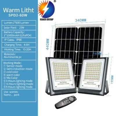 Renda Group Warm Solar Garden Lighting System Light